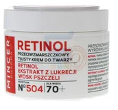 Kremy do twarzy - Mincer Pharma Retinol 70+ Przeciwzmarszczokowy tłusty krem do twarzy 50 ml - miniaturka - grafika 1