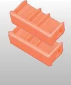 Pozostałe wyposażenie warsztatu - Krause Zaślepki górne (para) 64x25mm - miniaturka - grafika 1