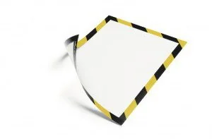 Durable SECURITY A4 dwukolorowa ramka magnetyczna - Systemy ekspozycyjne i znaki informacyjne - miniaturka - grafika 2