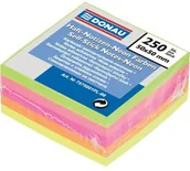 Notesy i bloczki - Donau Notes samoprzylepny 50 X 50 mm NEON 250 KARTEK - miniaturka - grafika 1