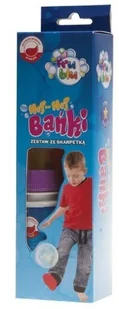 TM Toys FRU BLUE ZESTAW HOP BAŃKI + MAGICZNA SKARPETA - Bańki mydlane - miniaturka - grafika 2