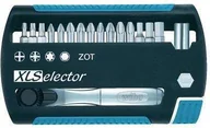 Bity - Wiha zestaw bitów z grzechotką XLSelector Torsion 6 3 mm 17 szt. (36951) - miniaturka - grafika 1