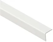 Inne materiały budowlane - Cezar Kątownik  10 x 10 x 2000 mm PCV biały - miniaturka - grafika 1