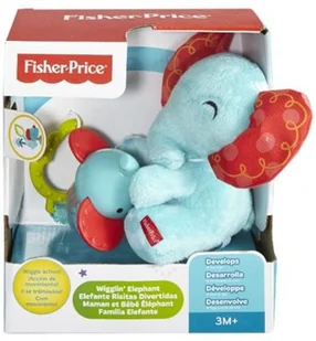 Fisher Price Wesołe Słoniki CDN53 - Grzechotki dla dzieci - miniaturka - grafika 4