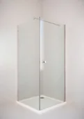 Kabiny prysznicowe - Sea Horse Fresh Line 80x80 profil chrom szkło transparentne BK259/1T - miniaturka - grafika 1