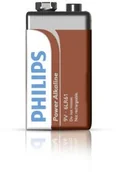 Baterie i akcesoria - Philips PowerLife 1-Blister 9 V 6LR61 (E) 0568070 - miniaturka - grafika 1