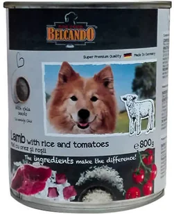 Belcando Jagnięcina z ryżem i pomidorami puszka 6x800g - Mokra karma dla kotów - miniaturka - grafika 6