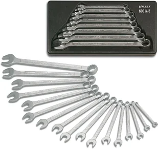 Hazet Klucz płasko-oczkowy 600N-30 30 mm Długość netto 405.5 mm - Klucze i nasadki - miniaturka - grafika 2