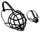 Kagańce dla psów - Chaba Kaganiec Skórzany 5 Dla Owczarka Niemieckiego Suki - miniaturka - grafika 1