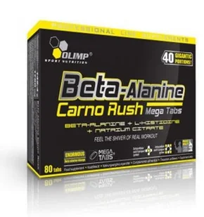 Olimp Beta-Alanine Carno Rush 80 Kaps - Produkty specjalne dla sportowców Olimp Beta-Alanine Carno Rush 80 Kaps - Produkty specjalne dla sportowców - miniaturka - grafika 1