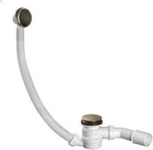 Syfony - McAlpine syfon do brodzika wannowy klik-klak pokrywa mosiądz brą ant. 70mm (HC2600CLAB) - miniaturka - grafika 1