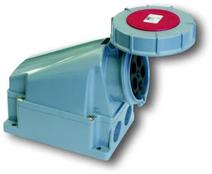 PCE POLSKA GS635 gniazdo stałe 63A 400V 5P IP67 bez dławika  - Osprzęt siłowy - miniaturka - grafika 2