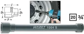 Klucze i nasadki - Hazet Gniazdo mocy 3/4" 20 mm) 1004S-32 zewnętrzny sześciokąt 32 mm Długość netto 400 mm - miniaturka - grafika 1