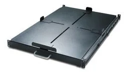 APC Półka 19/1U/711mm/91kg - czarna AR8128BLK - Szafy rack - miniaturka - grafika 3