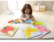 Gry planszowe - Haba Dopasowywanka Kolorowy świat zwierząt 301059 - miniaturka - grafika 1