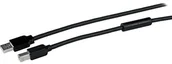 Kable USB - STARTECH.COM Startech.COM aktywnego USB 2.0 A to B czarnym przewodem - miniaturka - grafika 1