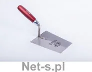 Narzędzia murarskie - Olejnik NIERDZEWNA Kielnia TRAPEZOWA SZEROKA - SUPER PROFI 140 MM UCHWYT DREWNO - miniaturka - grafika 1