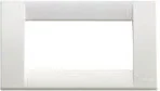 Klawisze i ramki - Vimar Ramka Classic 4M brylantowa biała 16744.01 - miniaturka - grafika 1