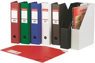 Pojemniki biurowe - Esselte POJEMNIK SKŁADANY A4, 70MM ŻÓŁTY (0B) 56001 - miniaturka - grafika 1