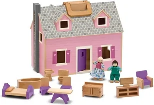 Melissa & Doug Przenośny Składany Domek 13701 - Domki dla lalek - miniaturka - grafika 2