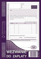 Druki akcydensowe - Michalczyk&Prokop WEZWANIE DO ZAPLATY A5 423-3 - miniaturka - grafika 1