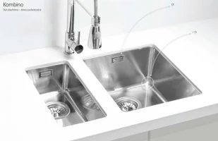 Alveus KOMBINO 10 stal SATYNA 1100233 - Zlewozmywaki - miniaturka - grafika 2