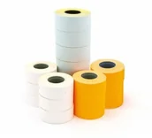 Metkownice - ETYKIETY DO METKOWNICY JEDNORZĘDOWEJ, PROSTOKĄTNE, PERMANENTNE 21X12MM, APLI BIA - miniaturka - grafika 1