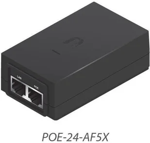 Ubiquiti PoE Injector, 24VDC, 24W, AF-5X POE-24-AF5X - Akcesoria do serwerów - miniaturka - grafika 2