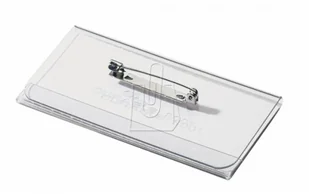 Durable Identyfikator z agrafką 40 x 65mm 100 sztuk 8001-19 - Identyfikatory - miniaturka - grafika 2