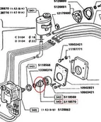 Części i akcesoria do maszyn rolniczych - CNH SPRZĘGŁO POMPY HYDRAULICZNEJ 5118570 - miniaturka - grafika 1