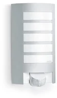 Lampy ogrodowe - Steinel Kinkiet ogrodowy L 12 aluminium 60W E27 z czujnikiem ruchu PIR ST657918 - miniaturka - grafika 1