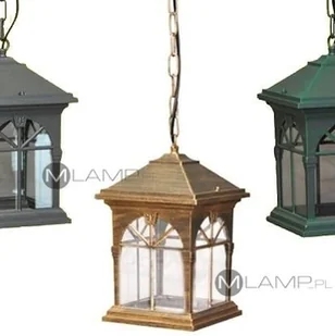 Kaja Lampa ogrodowa wisząca Kerry 1xE27 60W K-5156H - Lampy ogrodowe - miniaturka - grafika 2