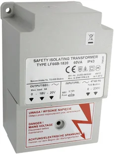 Satel ZASILACZ TR 60 TR 60 VA - Zasilacze i transformatory - miniaturka - grafika 4