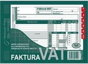 Druki akcydensowe - Michalczyk&Prokop Druk Faktura VAT Brutto A5 123-3e MP529 - miniaturka - grafika 1