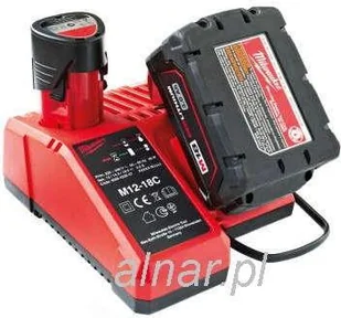 Milwaukee Mult-inapięciowa ładowarka 12/18 V M12-18C (4932352959) - Ładowarki do elektronarzędzi - miniaturka - grafika 2