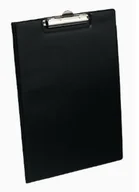 Deski z klipsem - Bantex PODKŁADKA Z KLIPEM I OKŁADKĄ CZARNA - miniaturka - grafika 1