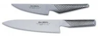 Noże kuchenne - Global Zestaw noży (2 elementy) G-2 + GS-1 (G-201) - miniaturka - grafika 1