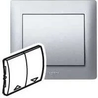 Legrand Sistena Life  Klawisz podwójny do sterowania roletami 771314 - Wyłączniki światła i elektryczne - miniaturka - grafika 2