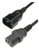 Zasilacze do serwerów - HP 2.0m 10A C13-C14 Blk Jpr Cord A0K02A - miniaturka - grafika 1