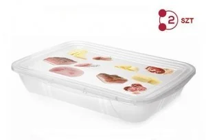 Snips Pojemniki Na Żywność Plastikowe Ossago 2 Szt - Pojemniki kuchenne - miniaturka - grafika 2
