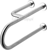 Wyposażenie miejsc publicznych - Faneco Poręcz stała dla niepełnosprawnych 3 podporowa prawa 550 mm SN M S32UUP5, - miniaturka - grafika 1