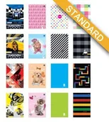 Zeszyty szkolne - Inter-druk Zeszyty do słówek A6 16k kratka ID104 - miniaturka - grafika 1