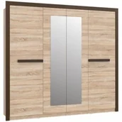 Szafy - Forte Meble Szafa ubraniowa LATIS LTSS84S-Q29 - miniaturka - grafika 1