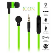 Słuchawki - Puro Stereo Earphone zielone - miniaturka - grafika 1