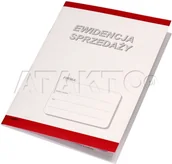 Druki akcydensowe - Stolgraf EWIDENCJA sprzedaży A5 P18 SG5143 - miniaturka - grafika 1