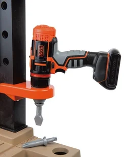 Smoby Warsztat 95 akc. Ultimate Black&Decker - Mały majsterkowicz Smoby Warsztat 95 akc. Ultimate Black&Decker - Mały majsterkowicz - miniaturka - grafika 15