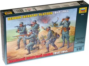 Zvezda German Infantry WWII MZV-8078 - Modele do sklejania - miniaturka - grafika 2