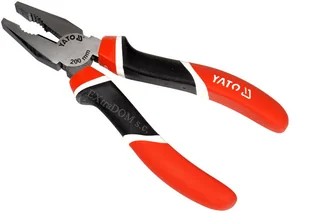 YATO szczypce uniwersalne CRV 200mm YT-1942 - Kombinerki i obcęgi - miniaturka - grafika 2