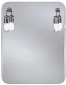 Lustra - Dubiel Vitrum Lustro Atos z oświetleniem 55 x 70 cm - miniaturka - grafika 1