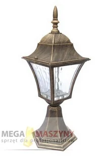 Polux Lampa ogrodowa stojąca LONDON AL831LWWPT 2x3W 3000K patyna niska >> DARMOW (302328) - Lampy ogrodowe - miniaturka - grafika 2